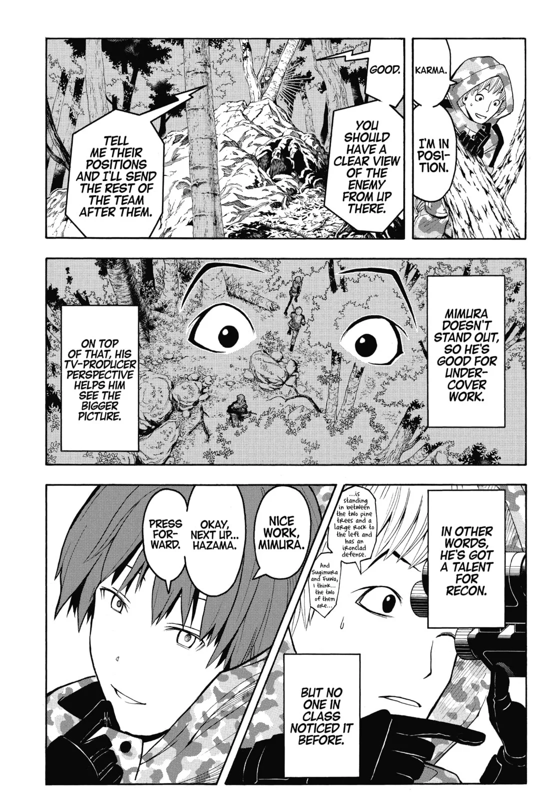 Assassination Classroom, chapter 145, page 8