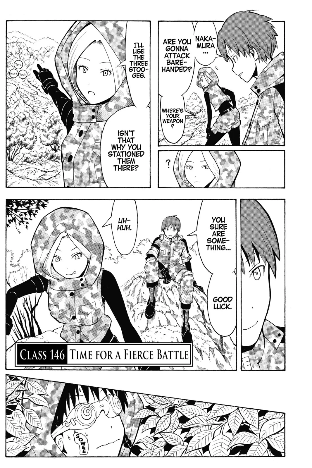 Assassination Classroom, chapter 146, page 1
