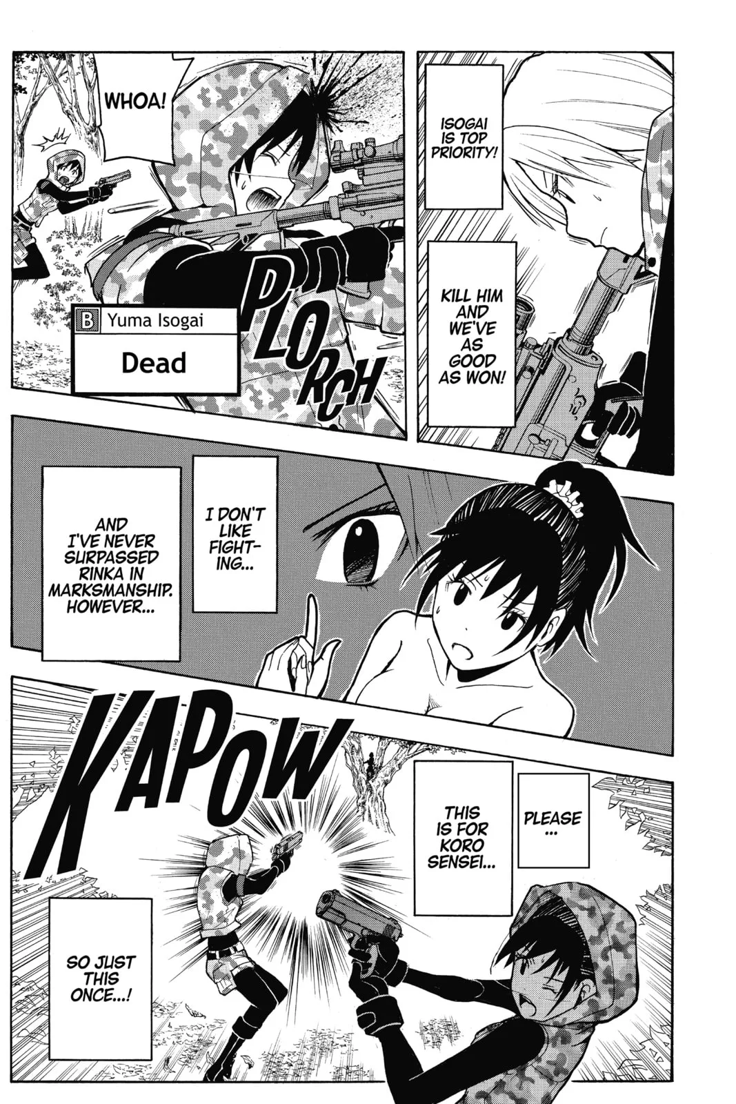Assassination Classroom, chapter 146, page 12