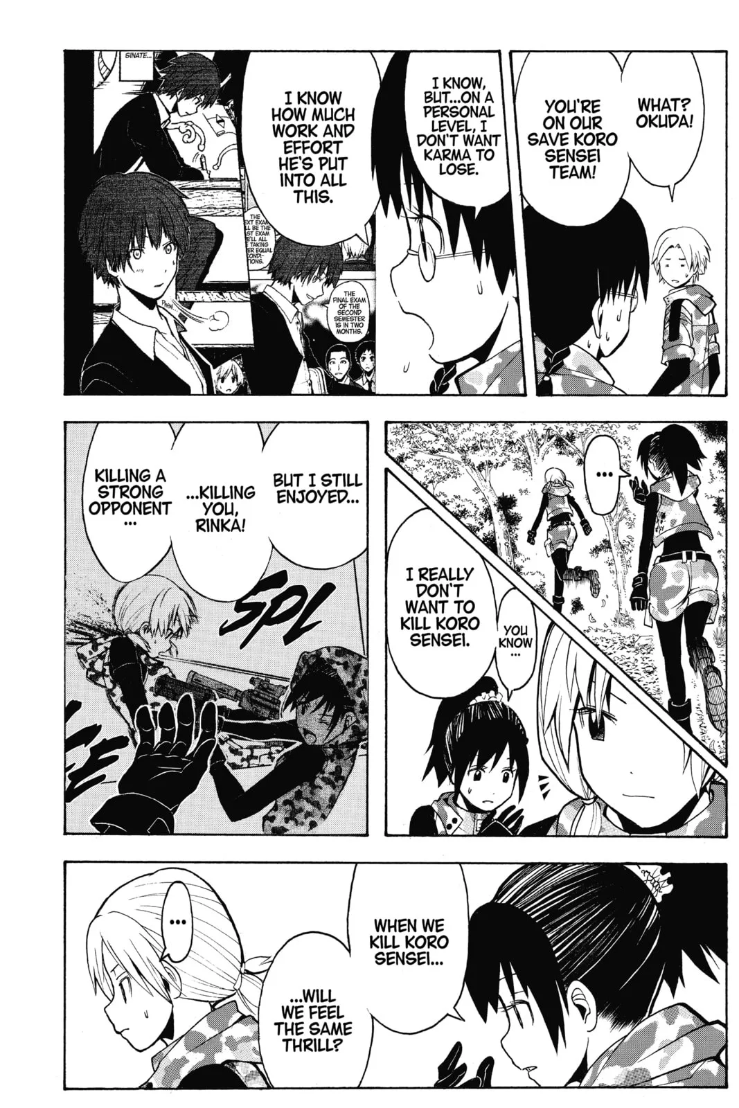 Assassination Classroom, chapter 147, page 8