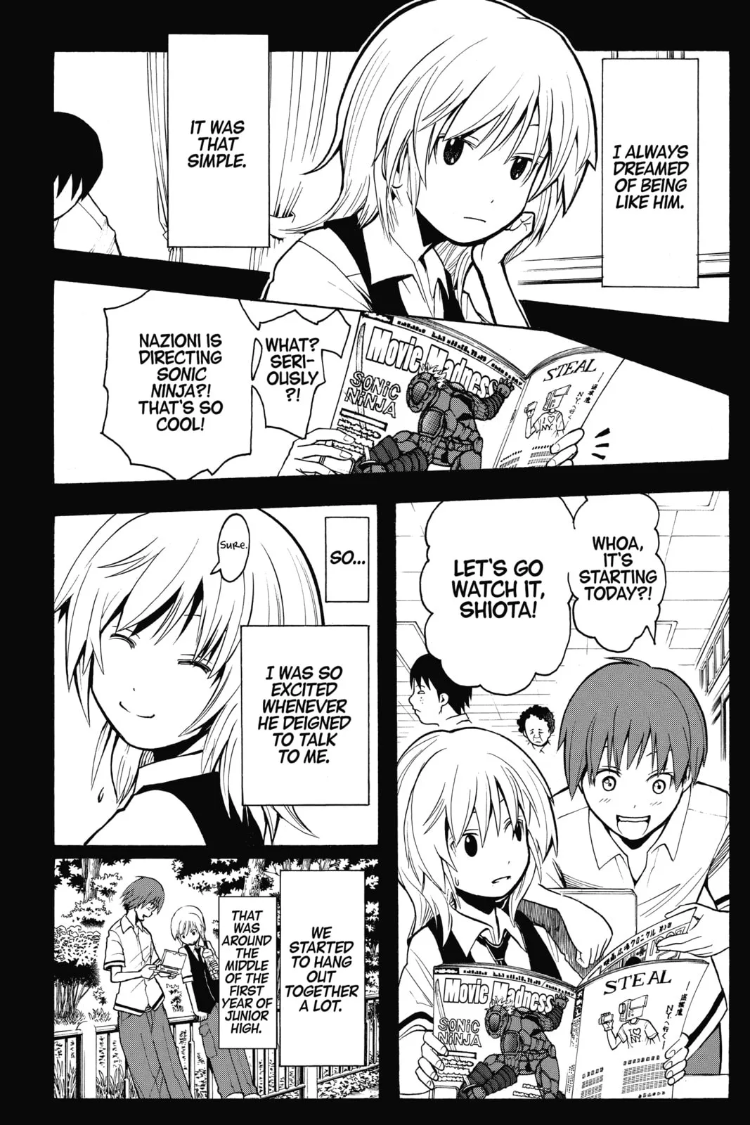 Assassination Classroom, chapter 147, page 12