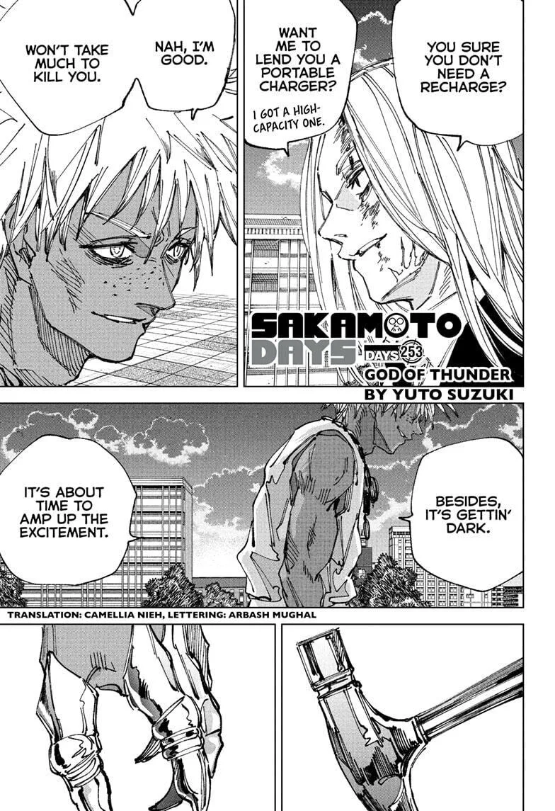 Sakamoto Days Manga Online, chapter 253, page 1