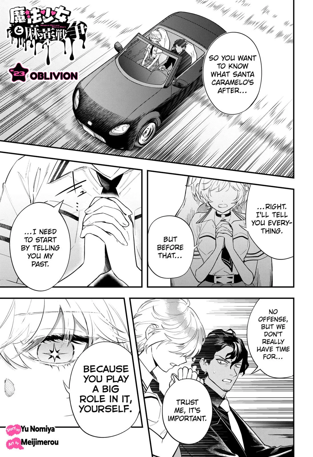 Magical Girl and Narco Wars, chapter 23, page 1