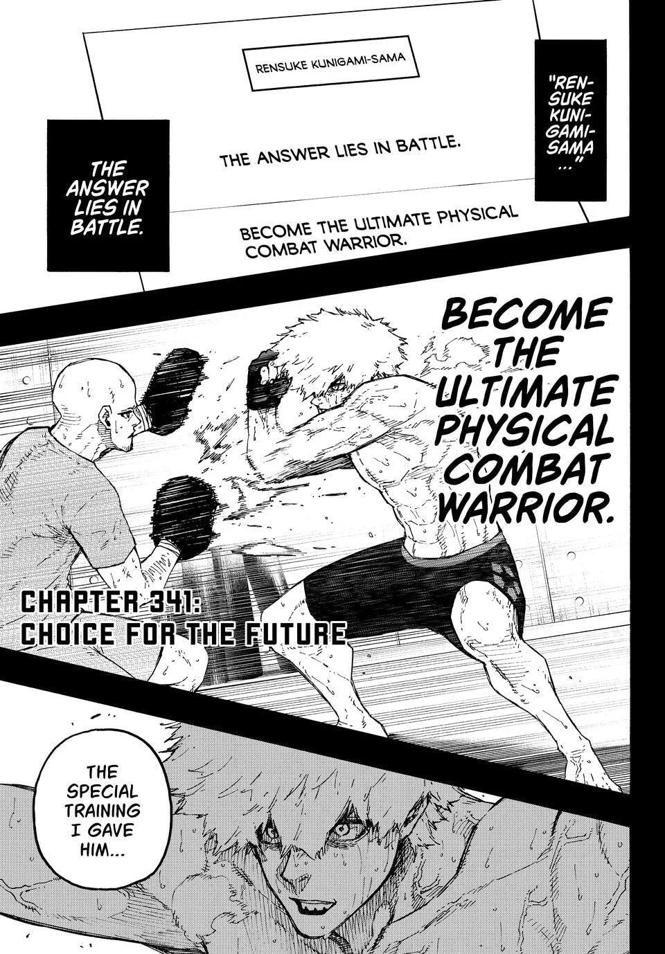 B Lock Manga, chapter 341, page 1
