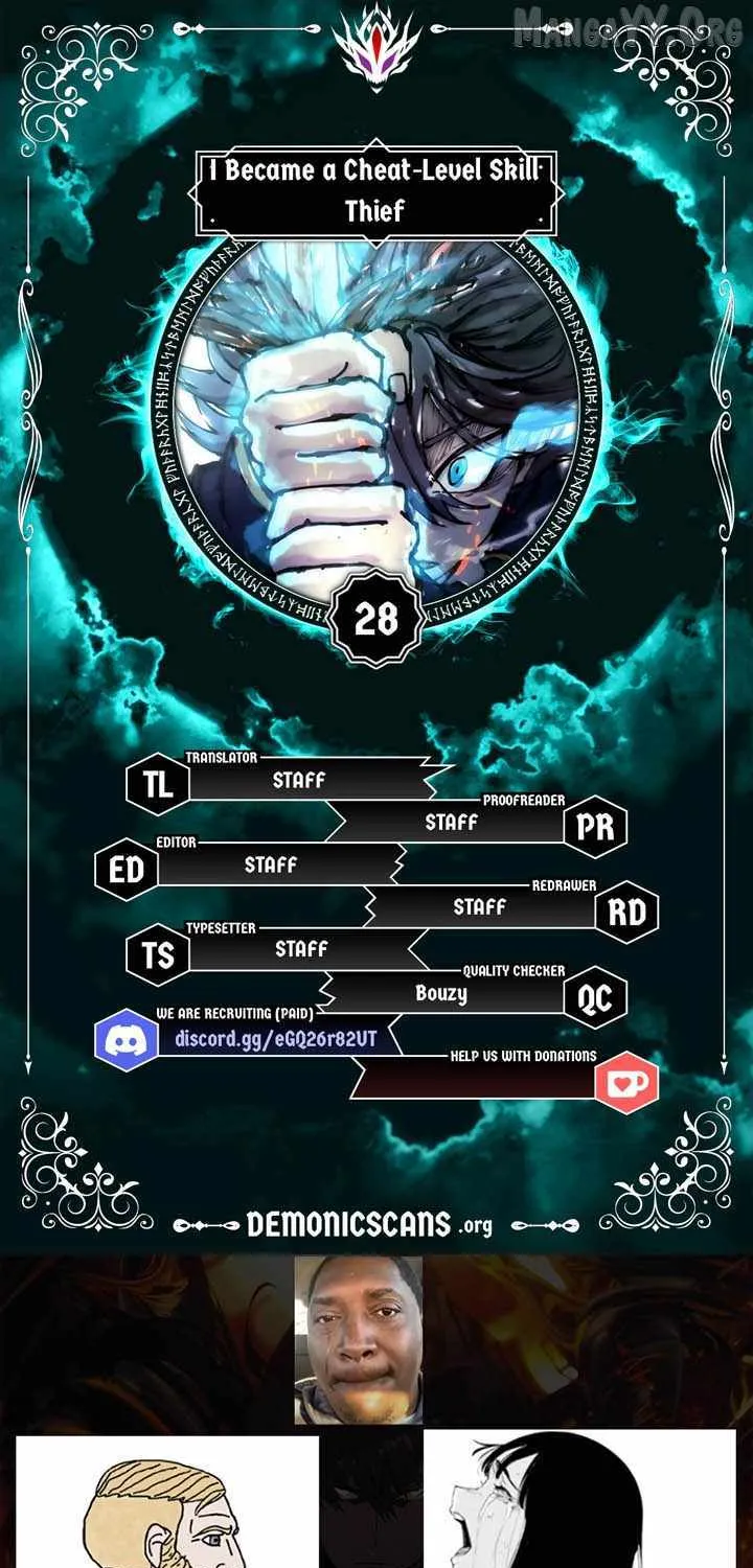 Becoming a Cheat-Level Skill Thief, chapter 28, page 1