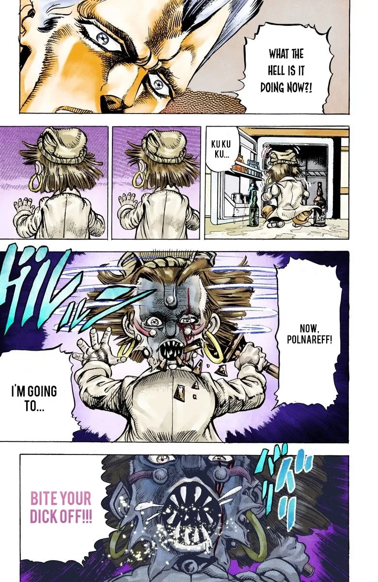 JoJo no Kimyou na Bouken Part 3: Stardust Crusaders Colored Manga, chapter 22, page 10