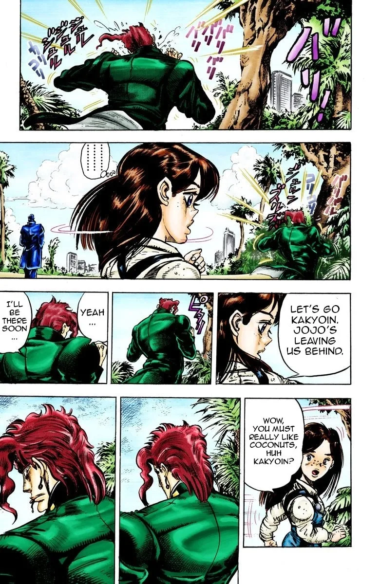 JoJo no Kimyou na Bouken Part 3: Stardust Crusaders Colored Manga, chapter 24, page 4