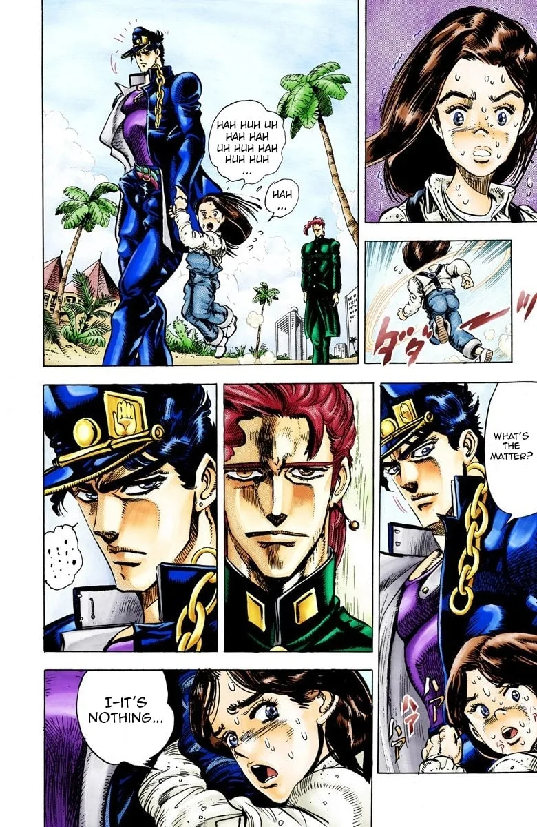 JoJo no Kimyou na Bouken Part 3: Stardust Crusaders Colored Manga, chapter 24, page 7