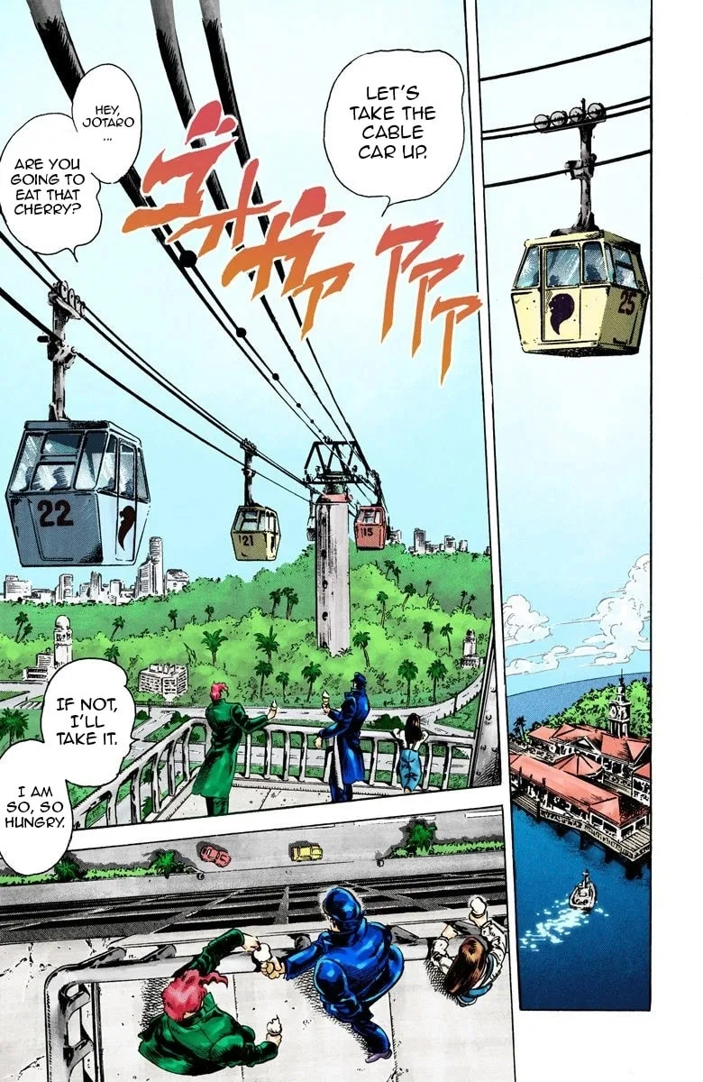 JoJo no Kimyou na Bouken Part 3: Stardust Crusaders Colored Manga, chapter 24, page 8