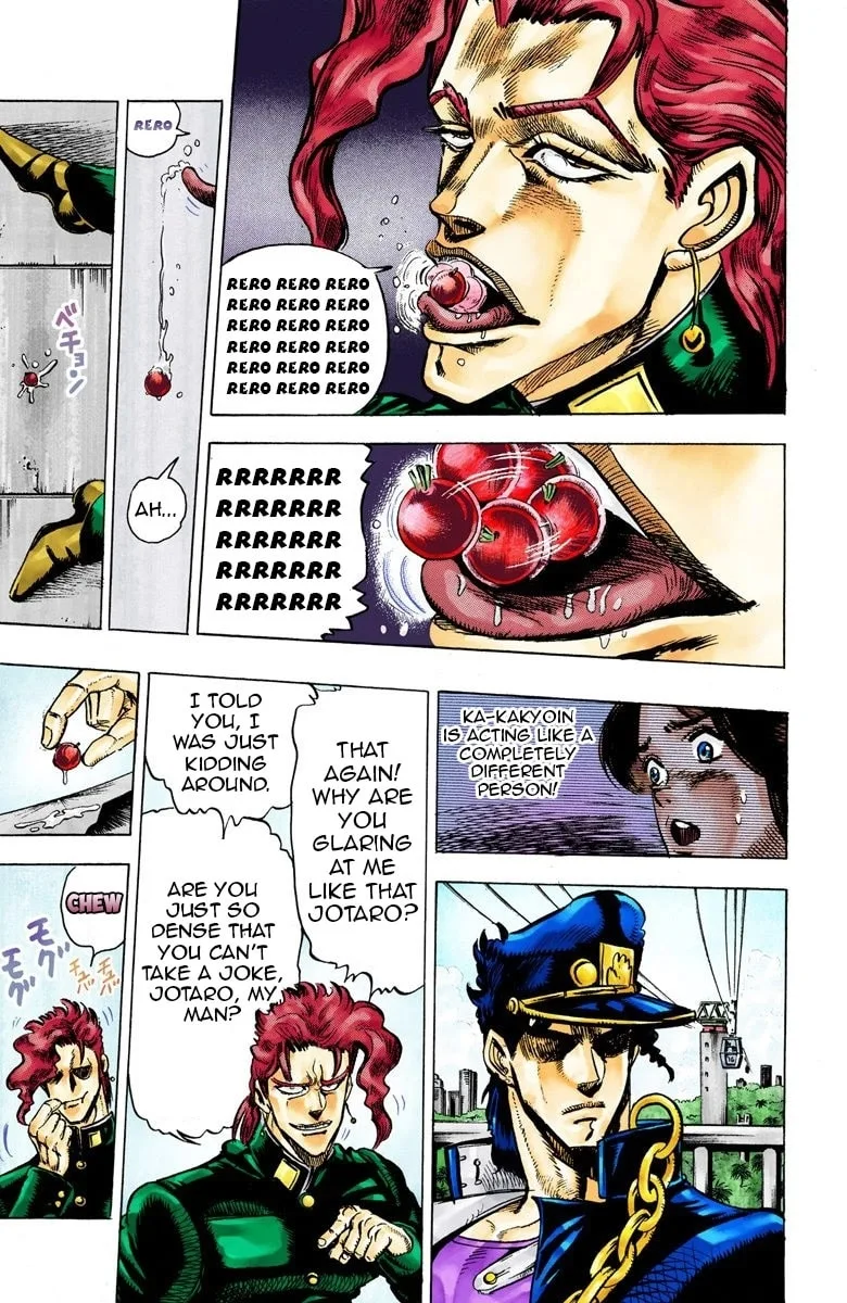 JoJo no Kimyou na Bouken Part 3: Stardust Crusaders Colored Manga, chapter 24, page 10