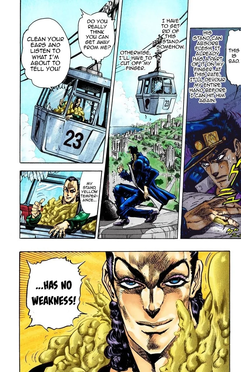 JoJo no Kimyou na Bouken Part 3: Stardust Crusaders Colored Manga, chapter 25, page 4