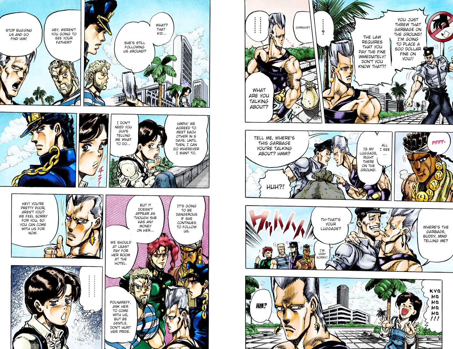 JoJo no Kimyou na Bouken Part 3: Stardust Crusaders Colored Manga, chapter 20, page 6