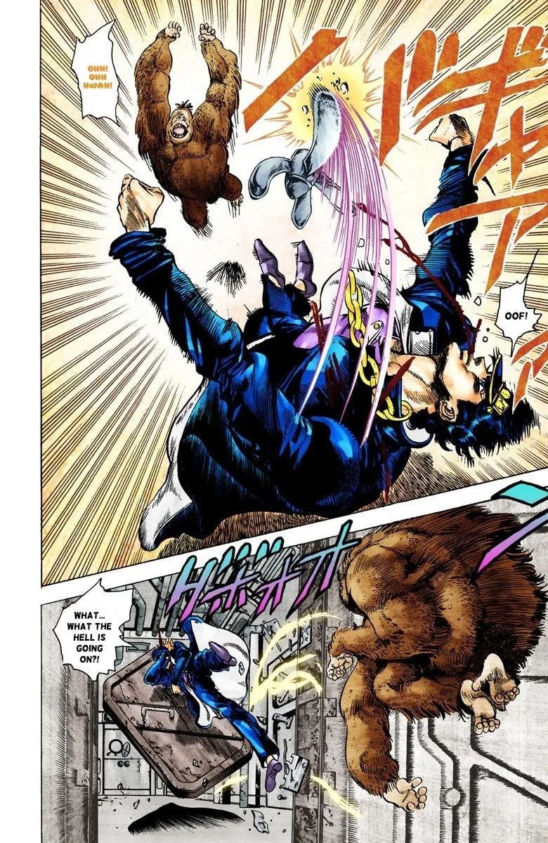 JoJo no Kimyou na Bouken Part 3: Stardust Crusaders Colored Manga, chapter 19, page 2