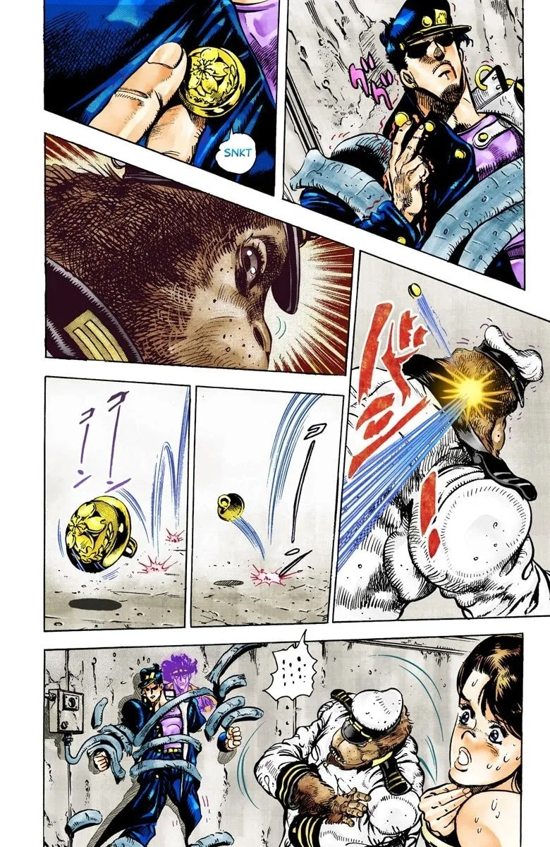 JoJo no Kimyou na Bouken Part 3: Stardust Crusaders Colored Manga, chapter 19, page 14
