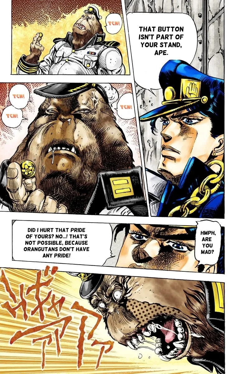 JoJo no Kimyou na Bouken Part 3: Stardust Crusaders Colored Manga, chapter 19, page 15