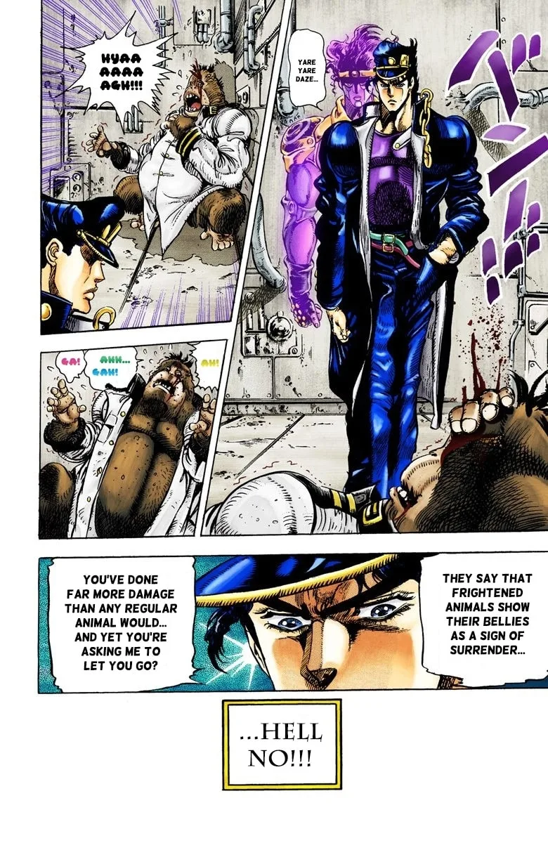 JoJo no Kimyou na Bouken Part 3: Stardust Crusaders Colored Manga, chapter 19, page 18