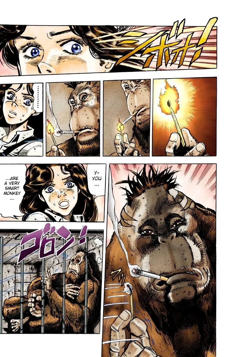 JoJo no Kimyou na Bouken Part 3: Stardust Crusaders Colored Manga, chapter 18, page 6