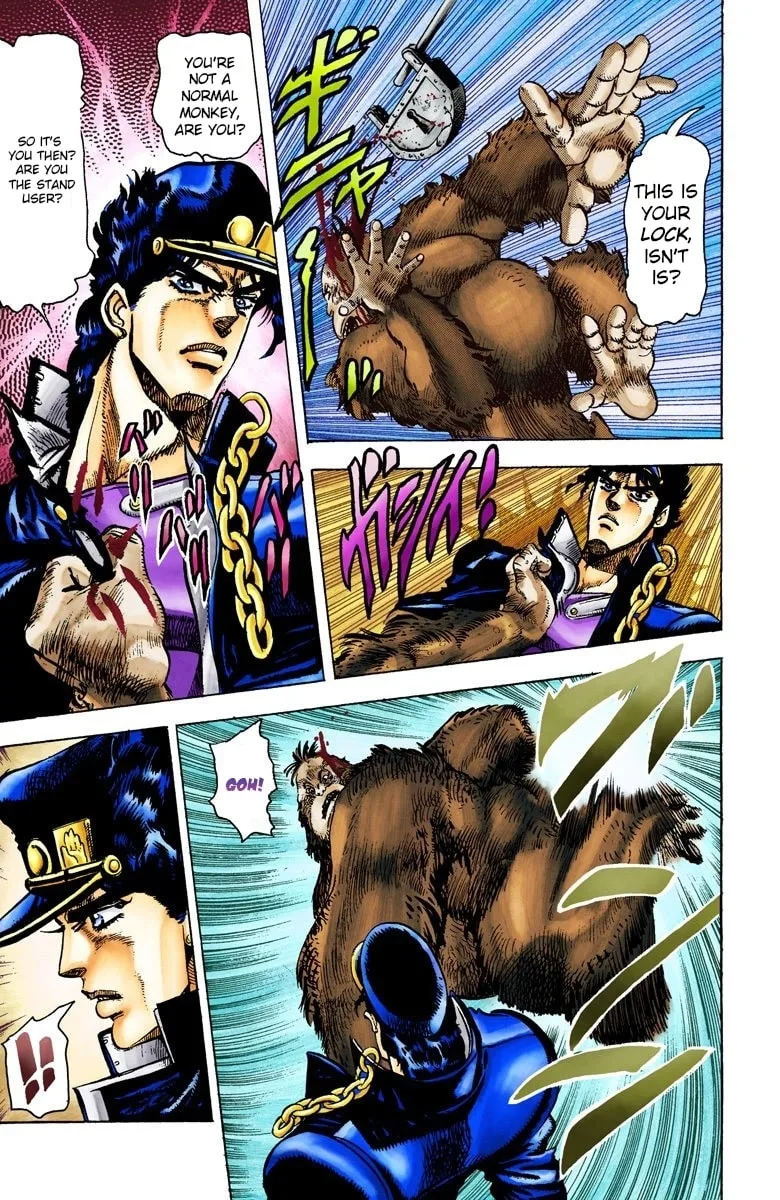 JoJo no Kimyou na Bouken Part 3: Stardust Crusaders Colored Manga, chapter 18, page 16