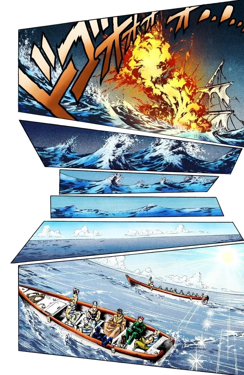 JoJo no Kimyou na Bouken Part 3: Stardust Crusaders Colored Manga, chapter 17, page 8
