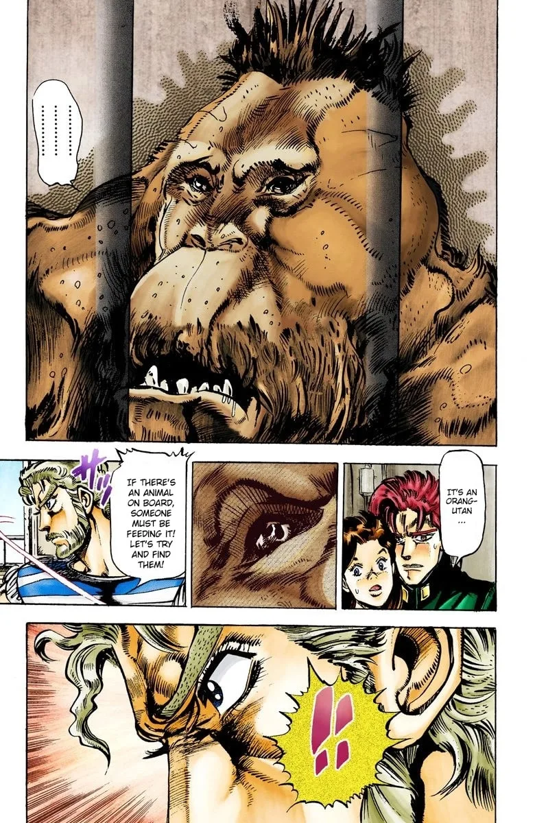 JoJo no Kimyou na Bouken Part 3: Stardust Crusaders Colored Manga, chapter 17, page 16