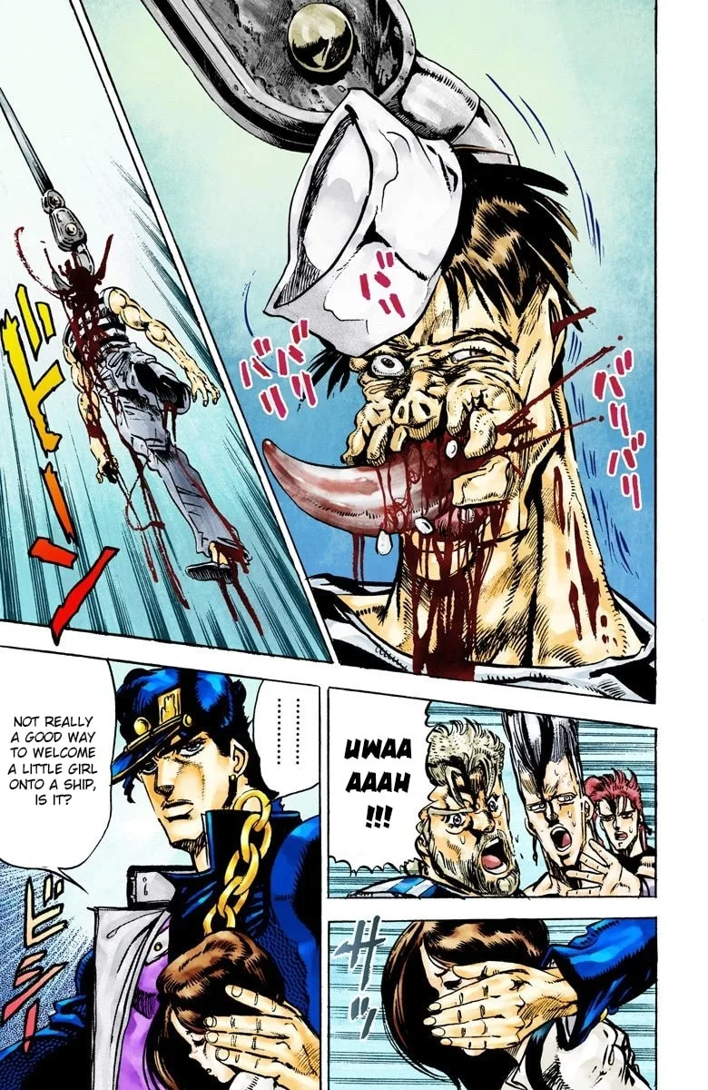 JoJo no Kimyou na Bouken Part 3: Stardust Crusaders Colored Manga, chapter 17, page 18