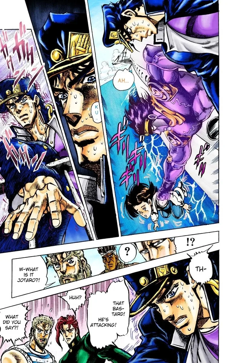 JoJo no Kimyou na Bouken Part 3: Stardust Crusaders Colored Manga, chapter 16, page 3