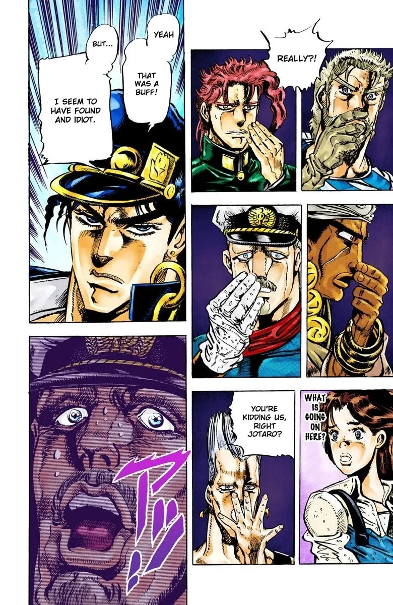 JoJo no Kimyou na Bouken Part 3: Stardust Crusaders Colored Manga, chapter 15, page 12