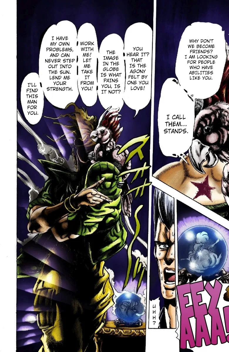 JoJo no Kimyou na Bouken Part 3: Stardust Crusaders Colored Manga, chapter 14, page 9