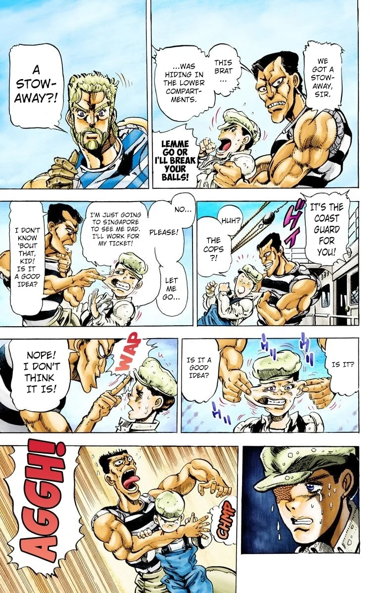 JoJo no Kimyou na Bouken Part 3: Stardust Crusaders Colored Manga, chapter 14, page 14