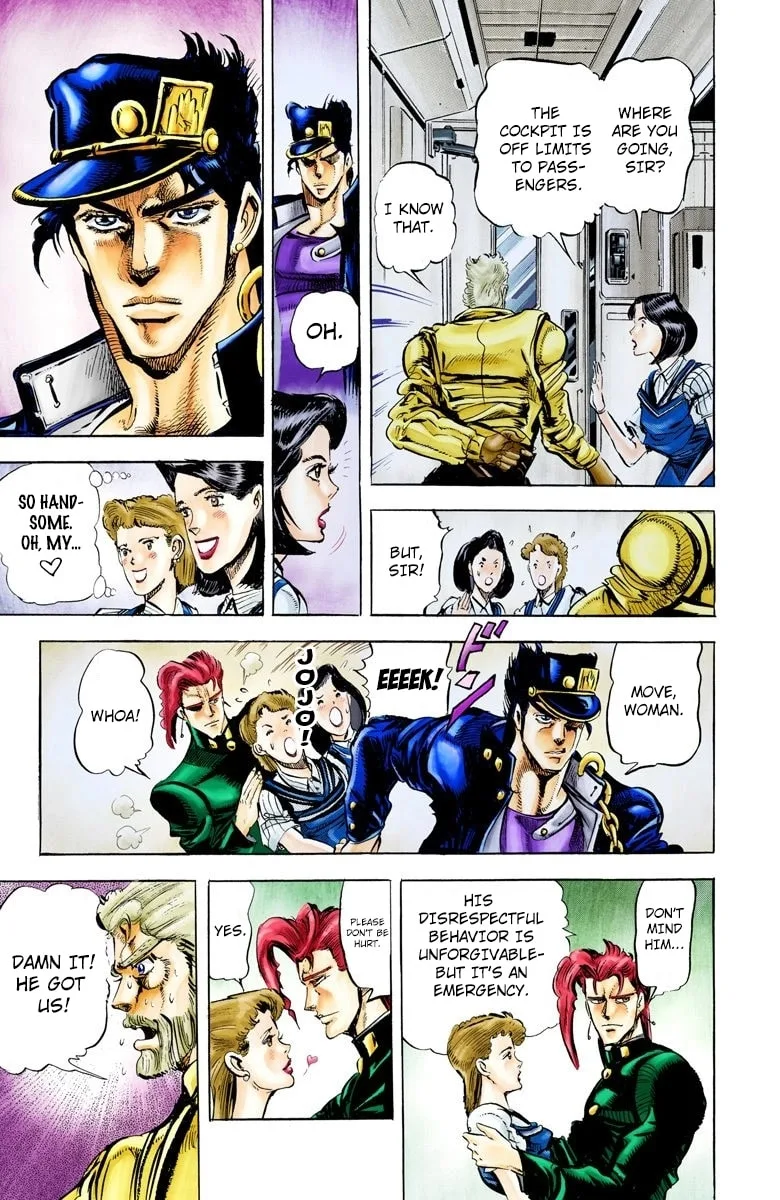JoJo no Kimyou na Bouken Part 3: Stardust Crusaders Colored Manga, chapter 11, page 4