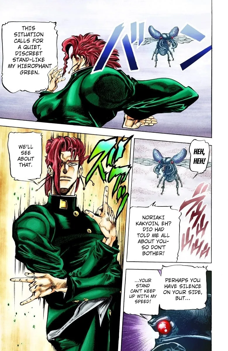 JoJo no Kimyou na Bouken Part 3: Stardust Crusaders Colored Manga, chapter 10, page 10