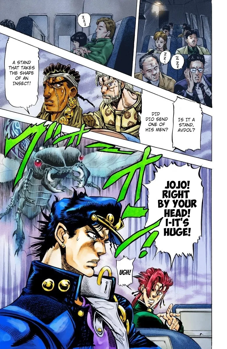 JoJo no Kimyou na Bouken Part 3: Stardust Crusaders Colored Manga, chapter 9, page 15
