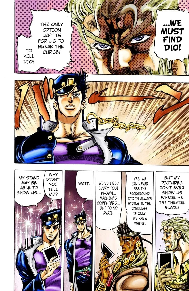 JoJo no Kimyou na Bouken Part 3: Stardust Crusaders Colored Manga, chapter 8, page 14