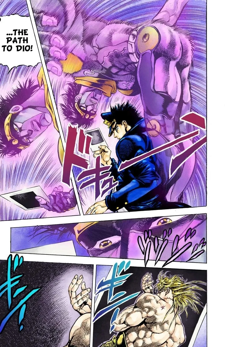 JoJo no Kimyou na Bouken Part 3: Stardust Crusaders Colored Manga, chapter 8, page 15