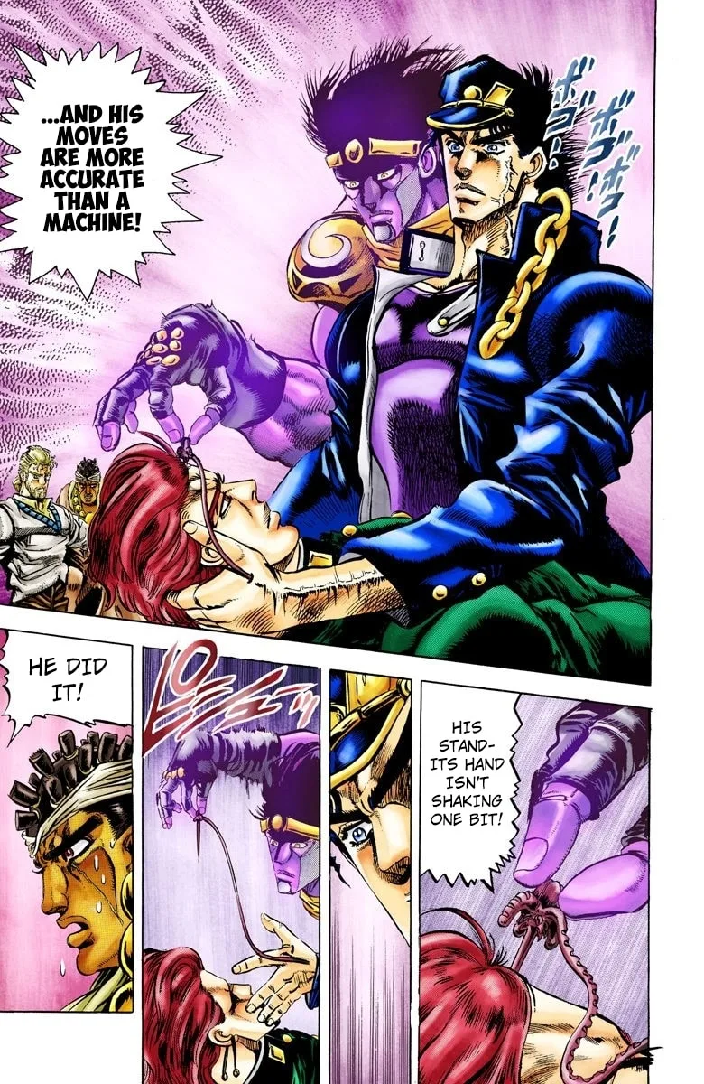 JoJo no Kimyou na Bouken Part 3: Stardust Crusaders Colored Manga, chapter 7, page 15