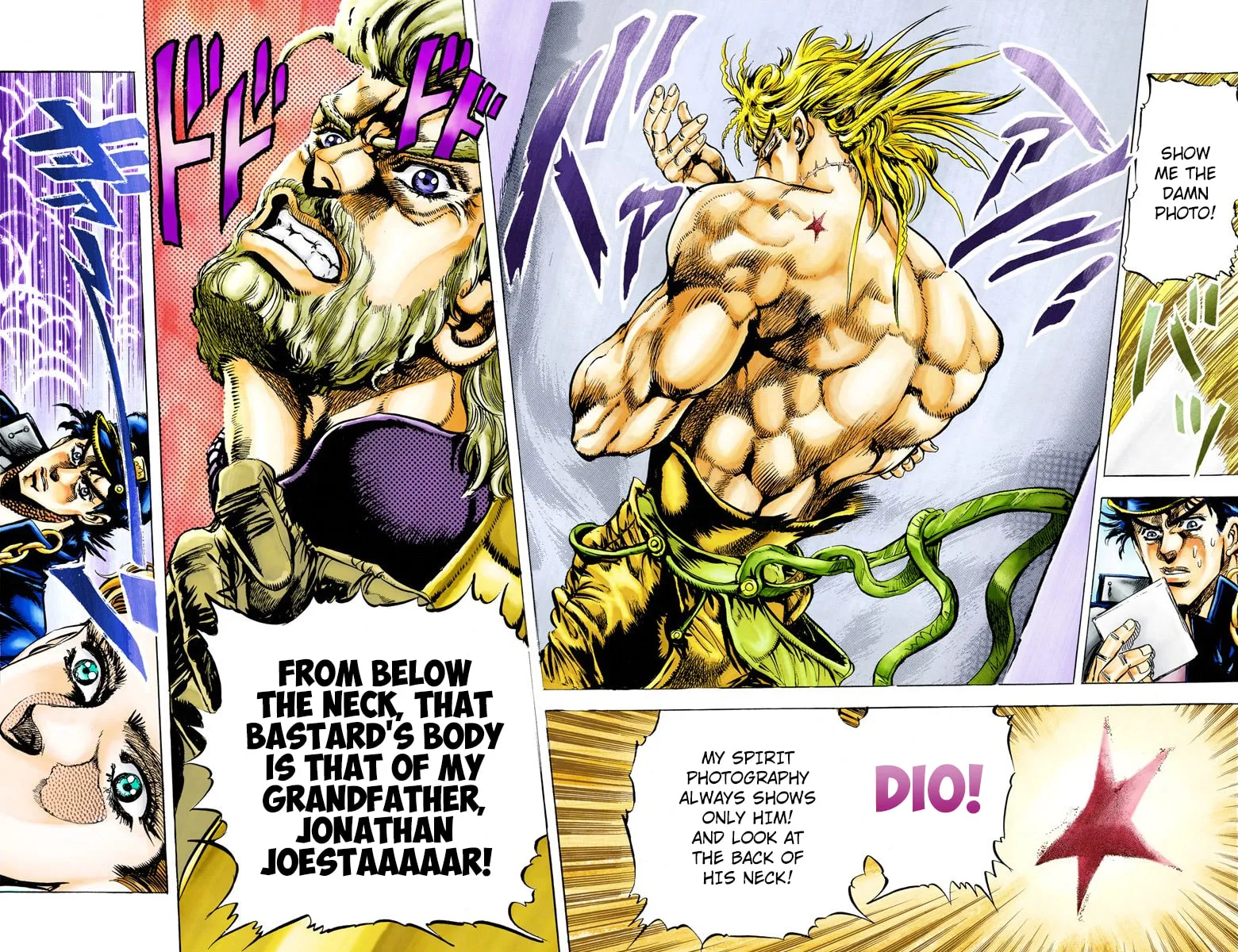 JoJo no Kimyou na Bouken Part 3: Stardust Crusaders Colored Manga, chapter 4, page 8