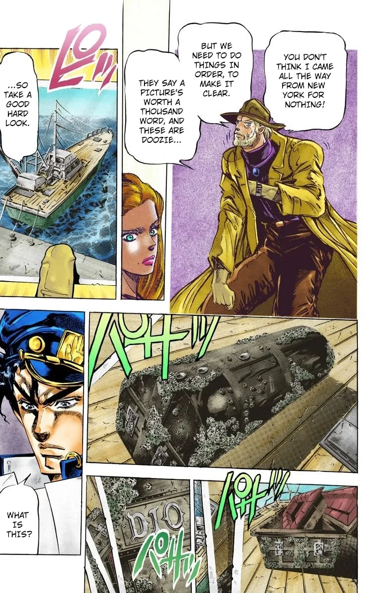 JoJo no Kimyou na Bouken Part 3: Stardust Crusaders Colored Manga, chapter 3, page 16