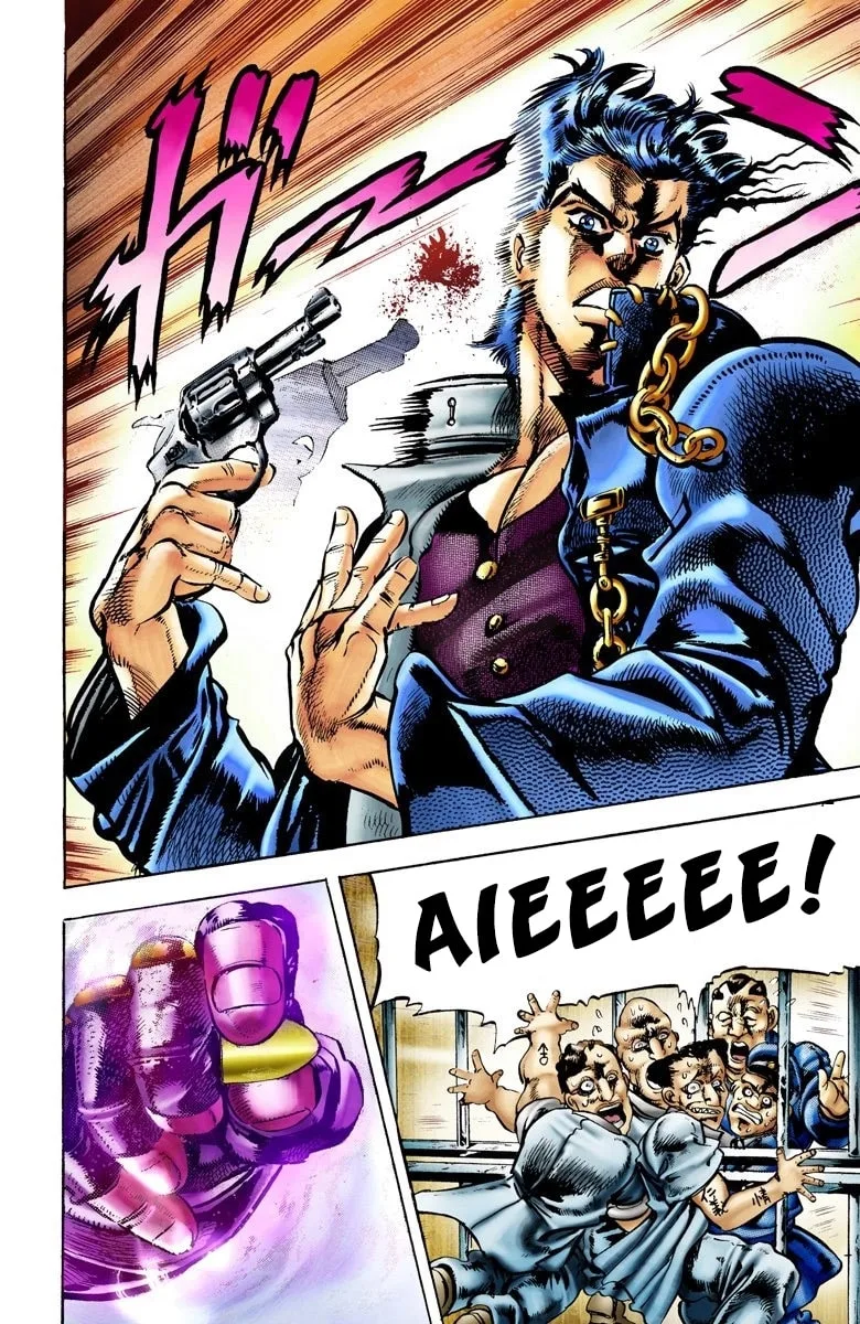 JoJo no Kimyou na Bouken Part 3: Stardust Crusaders Colored Manga, chapter 1, page 16