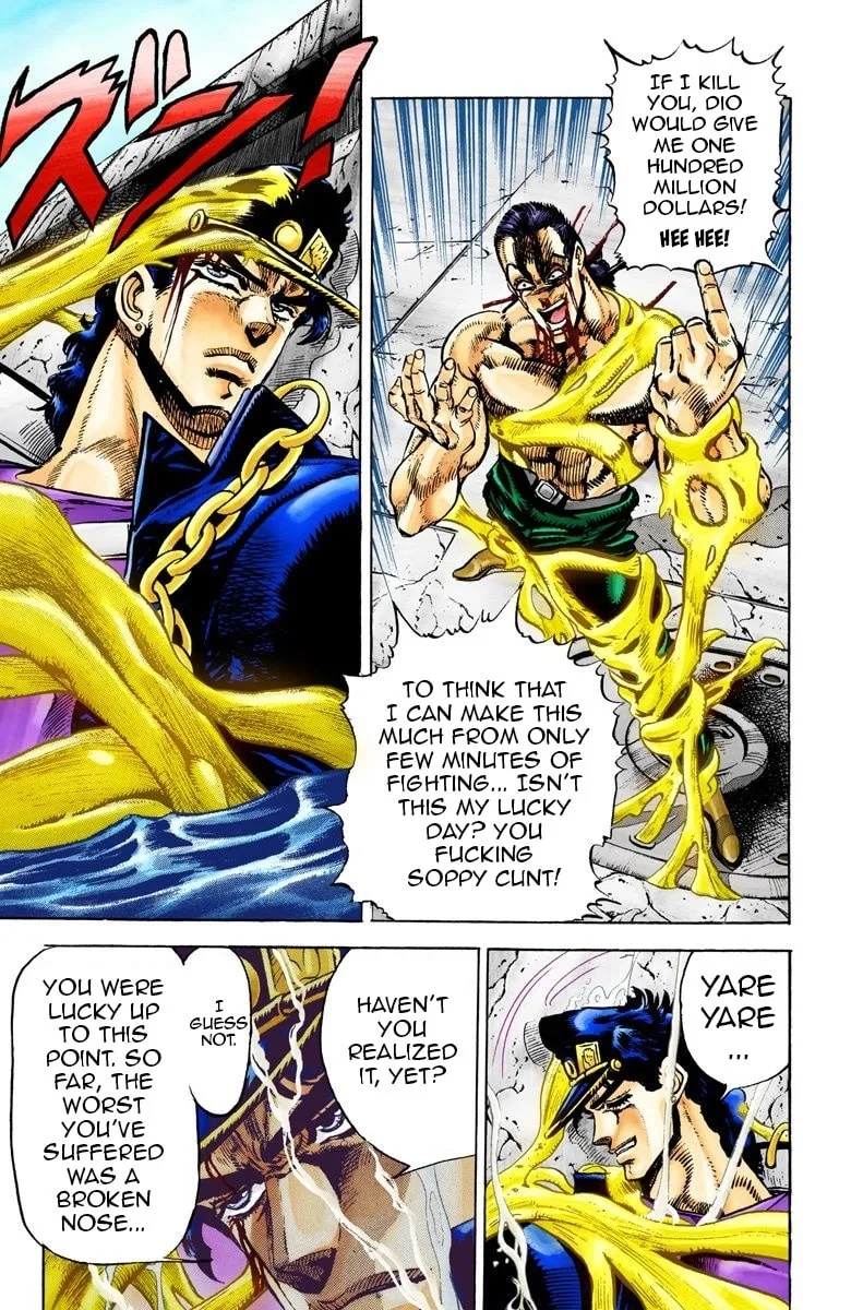 JoJo no Kimyou na Bouken Part 3: Stardust Crusaders Colored Manga, chapter 26, page 11