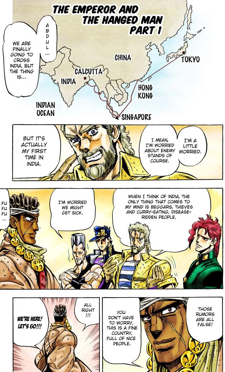 JoJo no Kimyou na Bouken Part 3: Stardust Crusaders Colored Manga, chapter 27, page 1