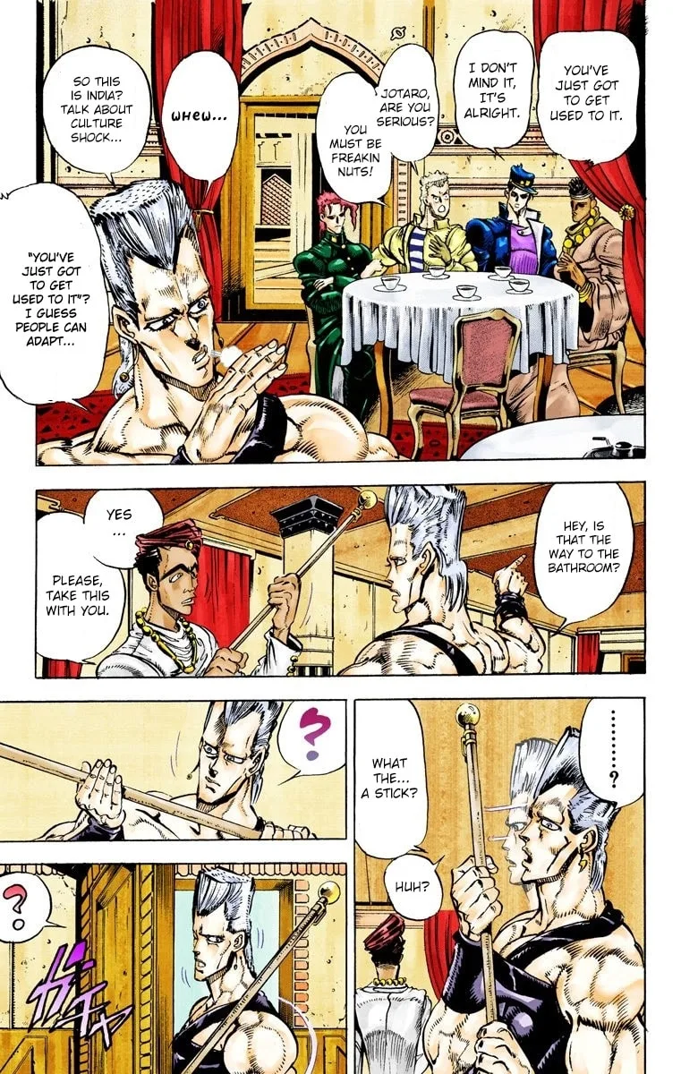 JoJo no Kimyou na Bouken Part 3: Stardust Crusaders Colored Manga, chapter 27, page 6