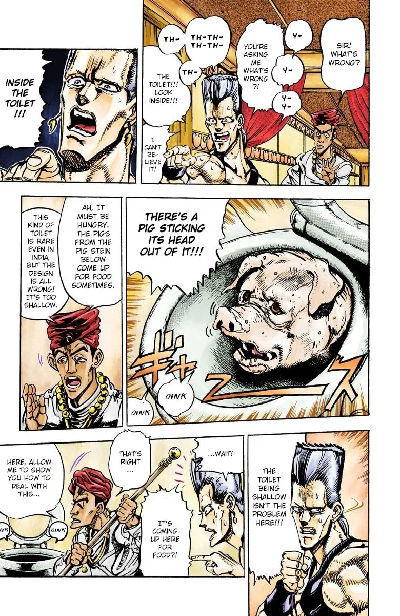 JoJo no Kimyou na Bouken Part 3: Stardust Crusaders Colored Manga, chapter 27, page 8