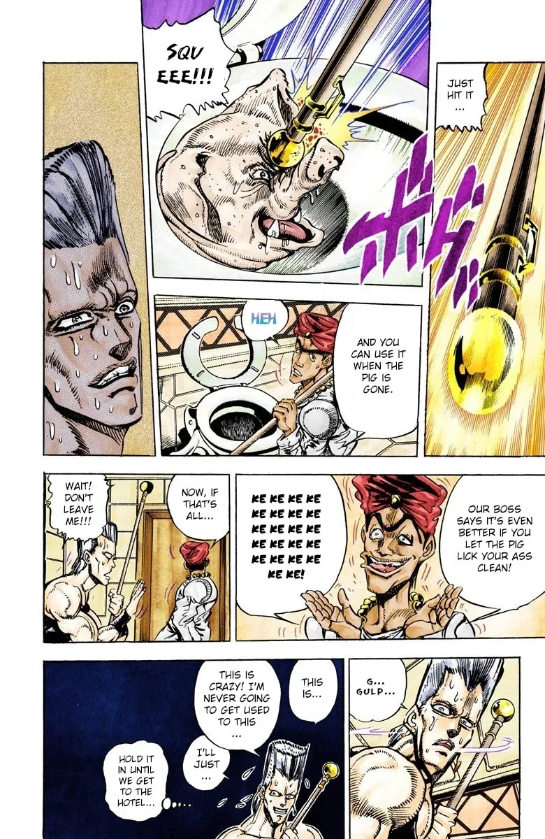 JoJo no Kimyou na Bouken Part 3: Stardust Crusaders Colored Manga, chapter 27, page 9