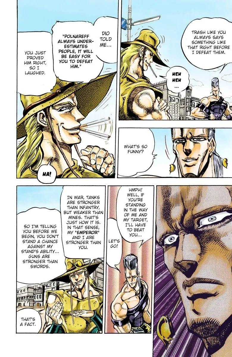 JoJo no Kimyou na Bouken Part 3: Stardust Crusaders Colored Manga, chapter 29, page 4