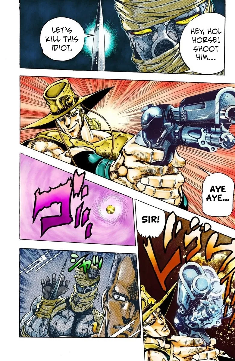 JoJo no Kimyou na Bouken Part 3: Stardust Crusaders Colored Manga, chapter 30, page 13