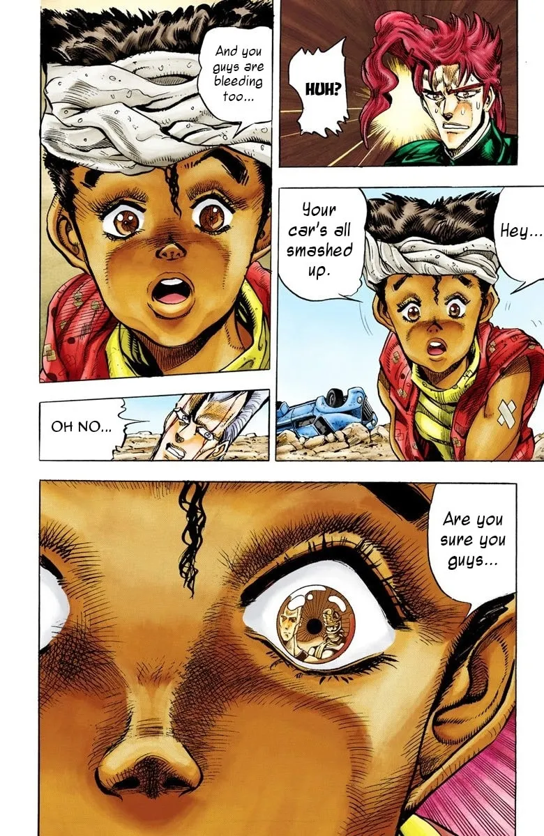 JoJo no Kimyou na Bouken Part 3: Stardust Crusaders Colored Manga, chapter 31, page 12