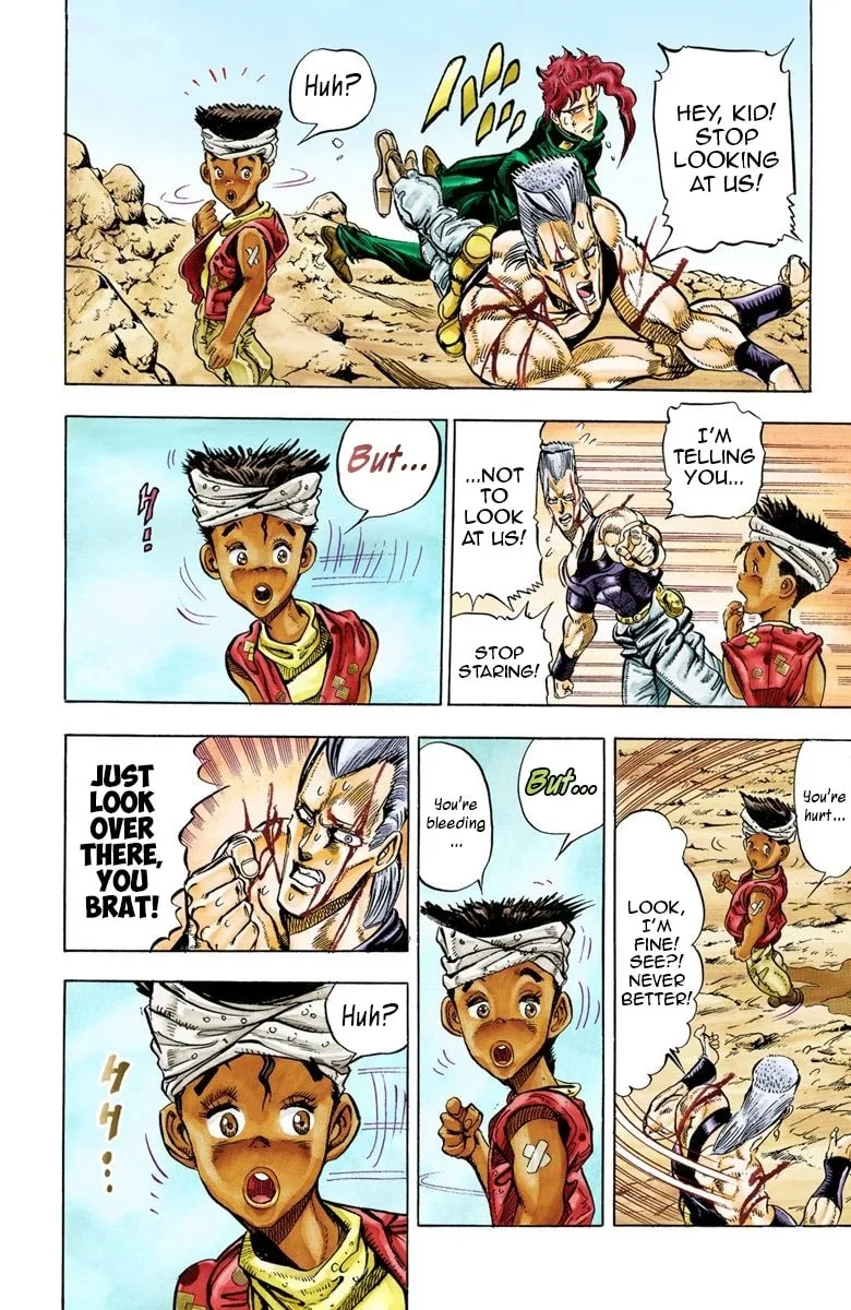 JoJo no Kimyou na Bouken Part 3: Stardust Crusaders Colored Manga, chapter 31, page 14