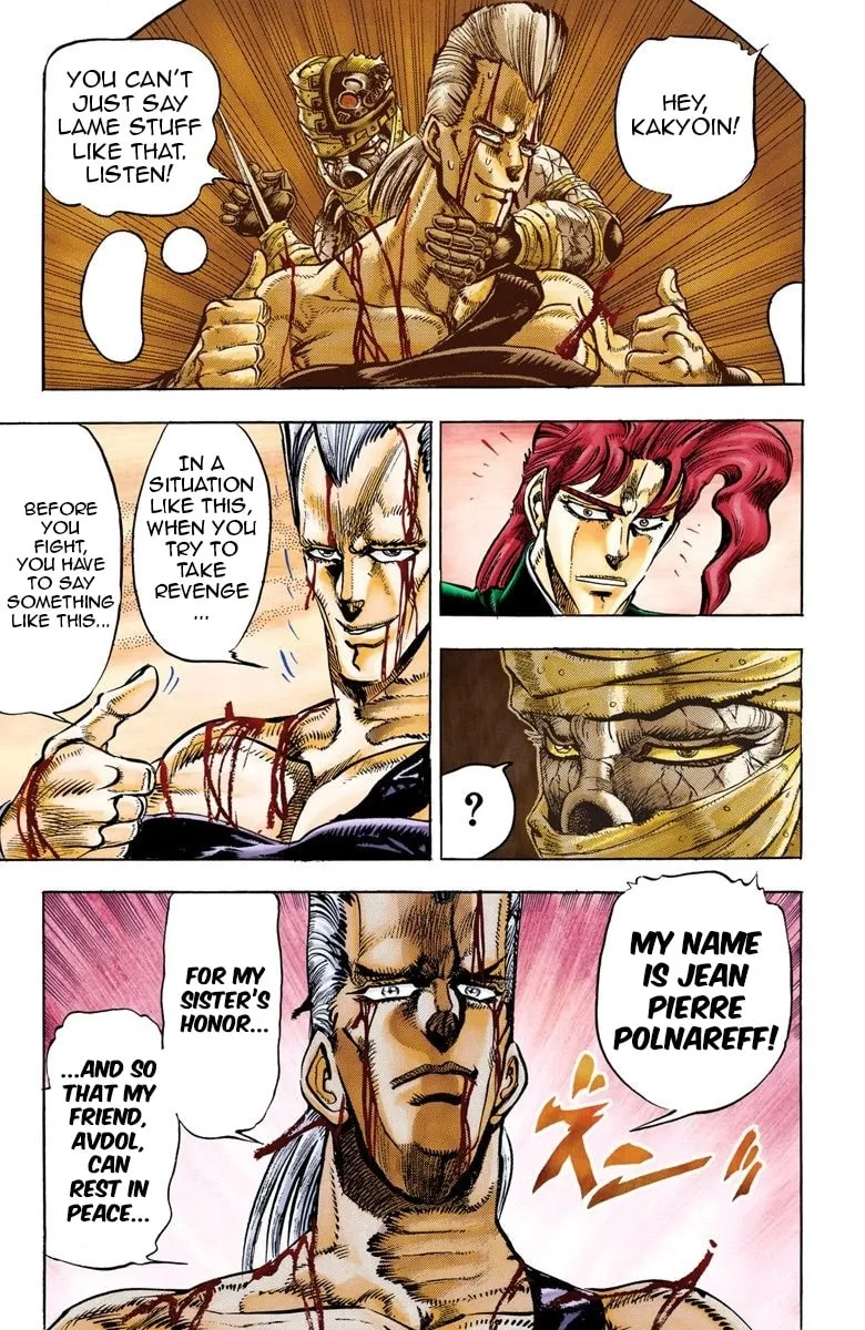 JoJo no Kimyou na Bouken Part 3: Stardust Crusaders Colored Manga, chapter 31, page 17