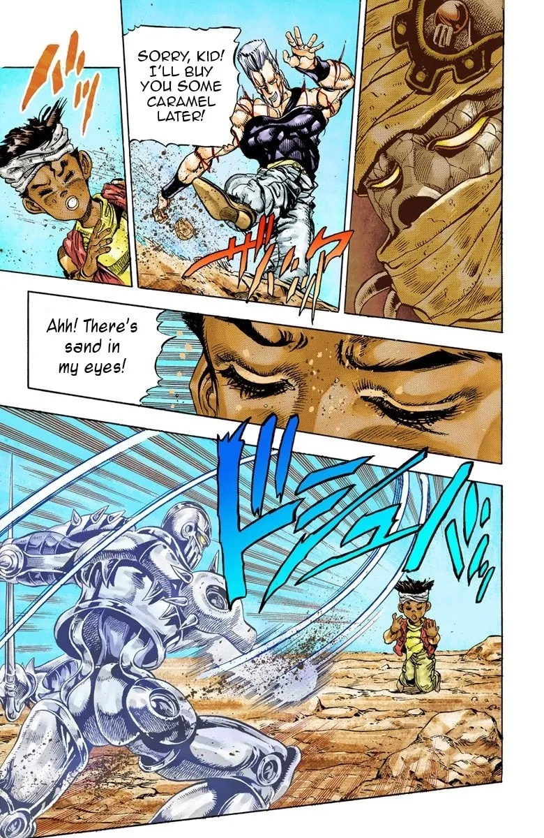 JoJo no Kimyou na Bouken Part 3: Stardust Crusaders Colored Manga, chapter 31, page 19