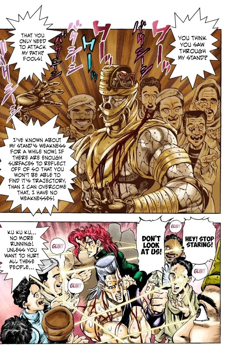 JoJo no Kimyou na Bouken Part 3: Stardust Crusaders Colored Manga, chapter 32, page 10